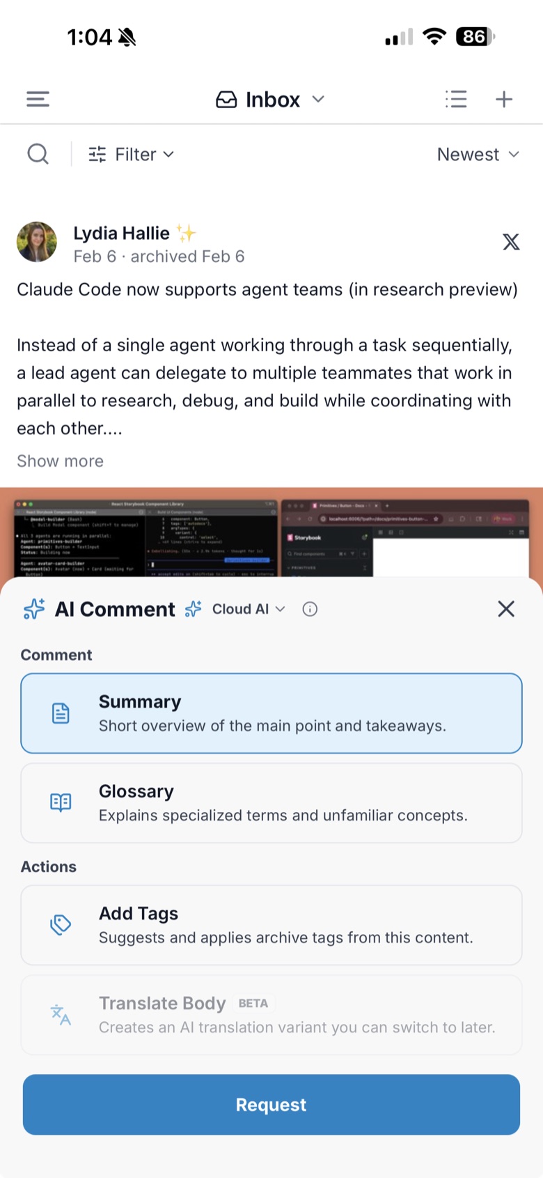 AI tools — summarize, fact-check, and translate